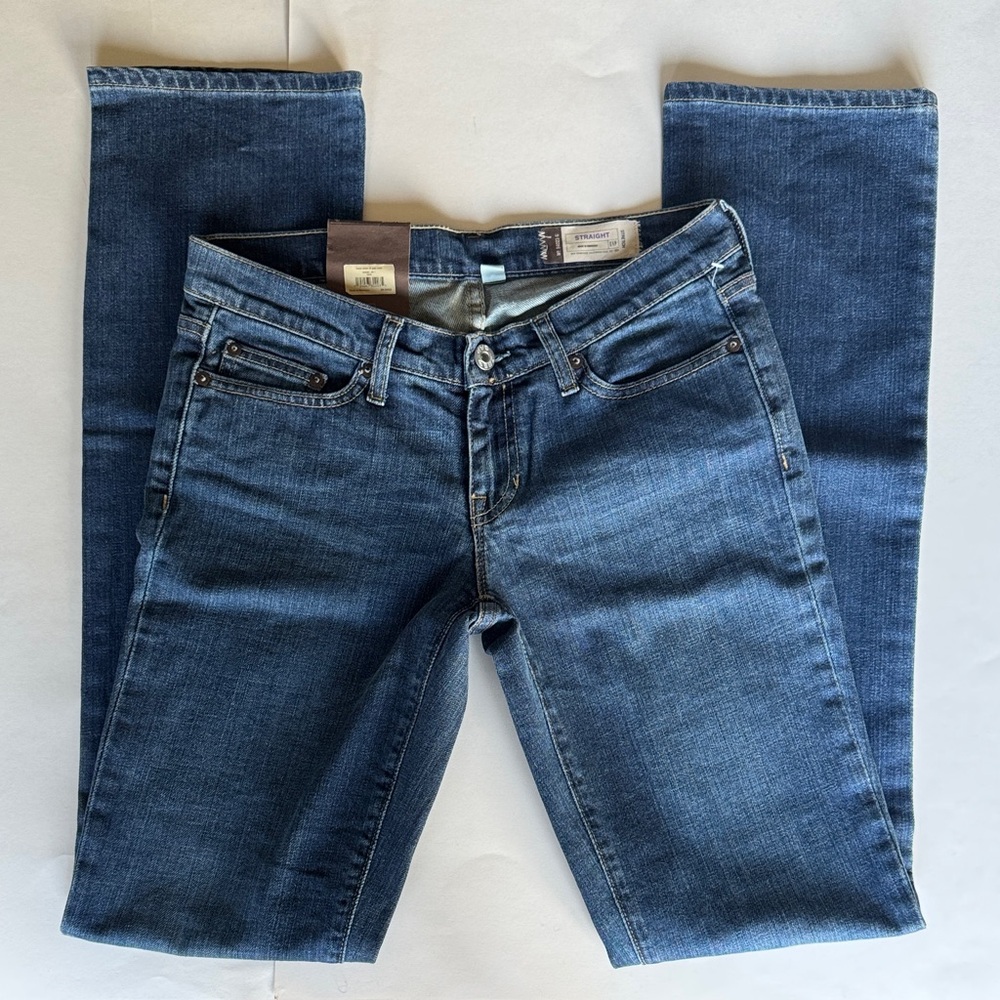 NWT Vintage Gap Womens Straight Fit Blue Jeans